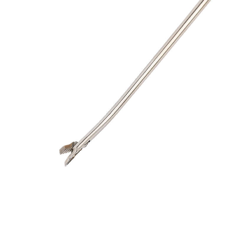 Large channel nucleus pulposus forceps