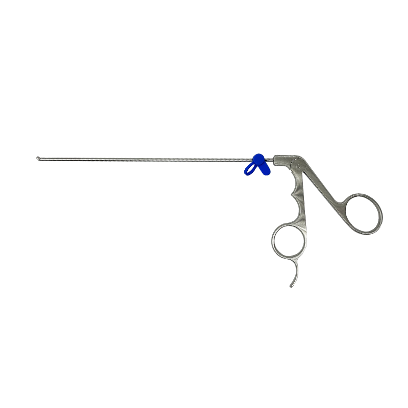 UBE surgical tool nucleus pulposus forceps grasping upper curve round type