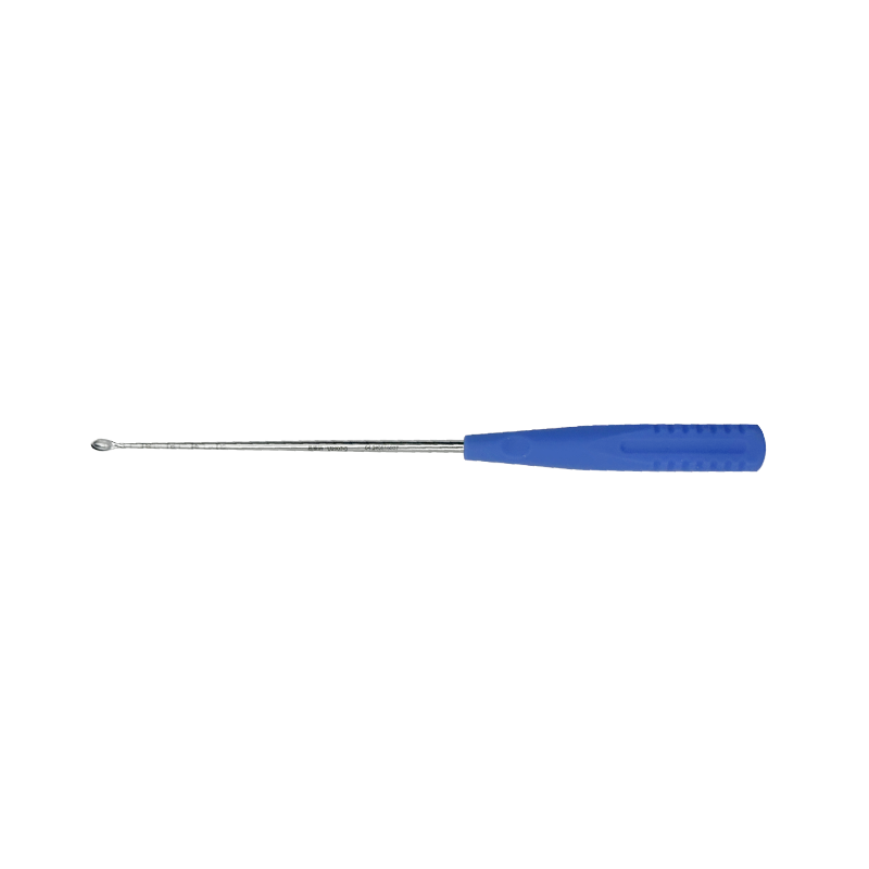 UBE surgical tools-UBE curette straight forward curved large